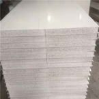 Silica wool machinemade sandwich panels