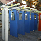 cleanroom air tight steel door