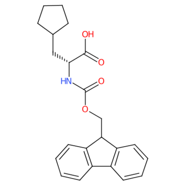 Fmoc-(R)-2-amino-3-cyclopentylpropanoic acid
