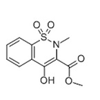 2-Methyl-4-hydroxy-2H-1, 2-benzothiazine-3-carboxylic methyl ester-1, 1-dioxide