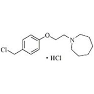 1-[2-[4-(ChloroMethyl)phenoxy]ethyl]hexahydro-1H-azepine Hydrochloride