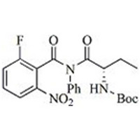 (S)-tert-Butyl (1-(2-fluoro-6-nitro-N-phenylbenzamido)-1-oxobutan-2-yl)carbamate