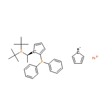 (R)-1-[(1S)-2-(DIPHENYLPHOSPHINO)FERROCENYL]ETHYLDI-TERT-BUTYLPHOSPHINE