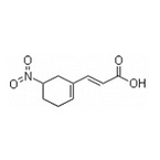 (2E)-3-(5-Nitro-1-cyclohexen-1-yl)-2-propenoic acid