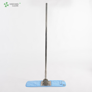 Anti Static Esd Microfiber 304 Stainless Steel Super Absorbency Cleanroom Mop  