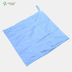 Cleanroom lint free 3 layers microfiber lint free cloth cleaning cloth