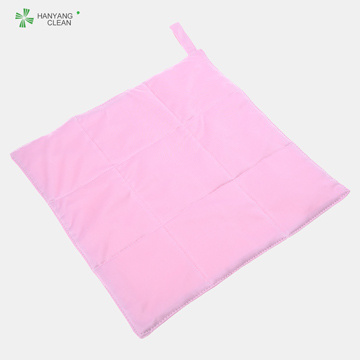 Cleanroom lint free 3 layers microfiber lint free cloth cleaning cloth