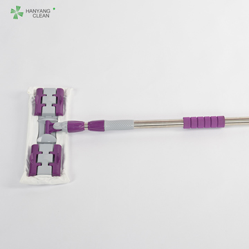  Flat MopWith Replaceable Microfiber Cloth  