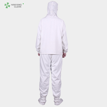 High Quality Hooded Long Sleeve T Shirt And Pants Cleanroom Clothing Work Suit 