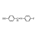 4-(4-fluorophenylimino)-methyl) phenol