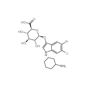 5-BroMo-4-chloro-1H-indol-3-yl β-D-Glucopyranosiduronic Acid MonosodiuM Salt, 114162-64-0