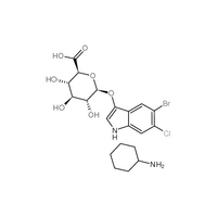 5-BroMo-4-chloro-1H-indol-3-yl β-D-Glucopyranosiduronic Acid MonosodiuM Salt, 114162-64-0