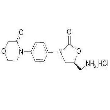 2-({(5S)-2-oxo-3-[4-(3-oxomorpholin-4-yl)phenyl]-1,3-oxazolidin-5-yl}