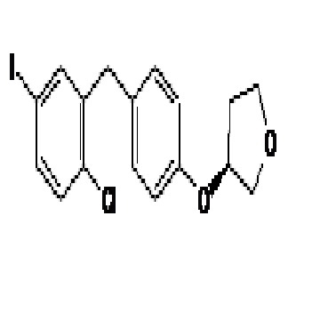 (3S)-3-[4-(5-Iodobenzyl-2-chlorobenzyl)phenoxy]tetrahydrofuran