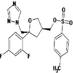 [(3R,5R)-5-(2,4-difluorophenyl)-5-(1H-1,2,4-triazol-1-ylmethyl)tetrahydrofuran-3-yl]methanol,4-methy