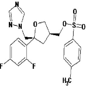 [(3R,5R)-5-(2,4-difluorophenyl)-5-(1H-1,2,4-triazol-1-ylmethyl)tetrahydrofuran-3-yl]methanol,4-methy