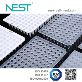 NEST 0.1mL PCR Plates, No Skirt, Transparent 