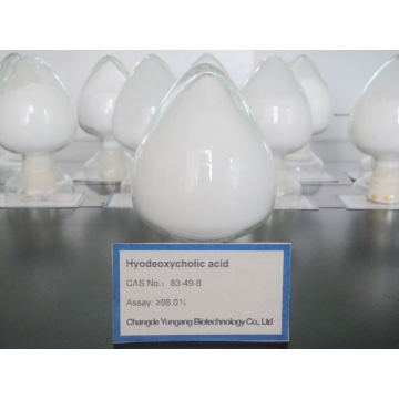 Factory supply Hyodesoxycholic Acid (HDCA) CAS No 83-49-8