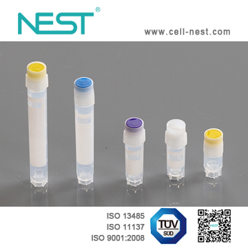 Cryogenic Vials, Racked   