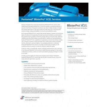 Pentamed? BlisterPro? XCEL Services