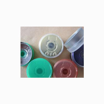 Aluminum plastic cover 28/32mm infusion bottle with aluminum plastic cover