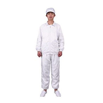 Lapel split cleansing suit