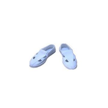 PVC anti-static four-eye shoes