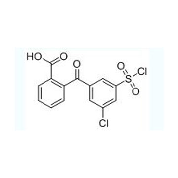 2-[4-chloro-3-(chlorosulphonyl)benzoyl]benzoic acid