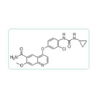 4-[3-Chloro-4-[[(cyclopropylamino)carbonyl]amino]phenoxy]-7-methoxy-6-quinolinecarboxamide