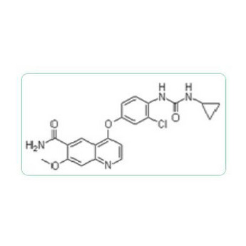 4-[3-Chloro-4-[[(cyclopropylamino)carbonyl]amino]phenoxy]-7-methoxy-6-quinolinecarboxamide