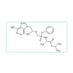 N-[(S)-[[(1R)-2-(6-amino-9H-purin-9-yl)-1-methylethoxy]methyl]phenoxyphosphinyl]-L-alanine 1-methyle