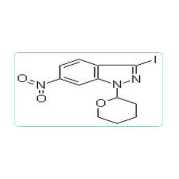 3-Iodo-6-nitro-1-(tetrahydro-2H-pyran-2-yl)-1H-indazole