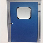 All stainless steel door