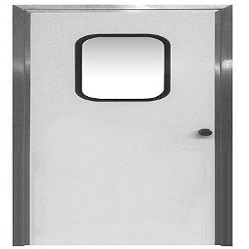 Stainless steel cleaning bag side door