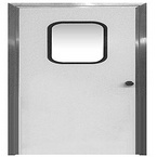 Stainless steel cleaning bag side door