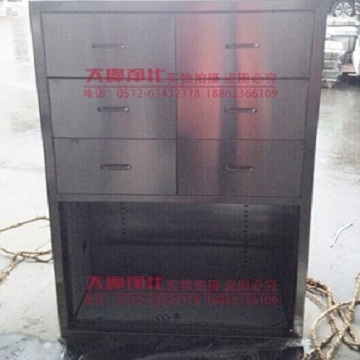 Stainless steel operating room equipment cabinet