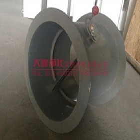 Galvanized round valve