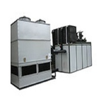 Evaporative cooling chiller (closed circulating cooling tower)