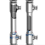 Aseptic class micro dual tube plate heat exchanger