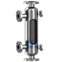 NV- single-stream stainless steel winding heat exchanger