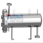 U-4 flow sterilized u-type dual tube plate heat exchanger