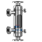 NV- double tubular stainless steel coil heat exchanger