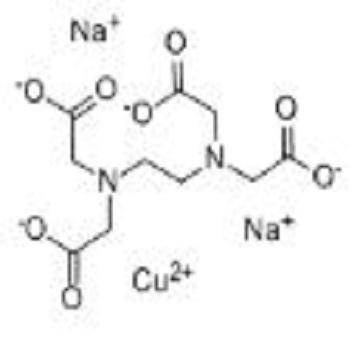 Sodium copper tetraacetate ethylenediamine