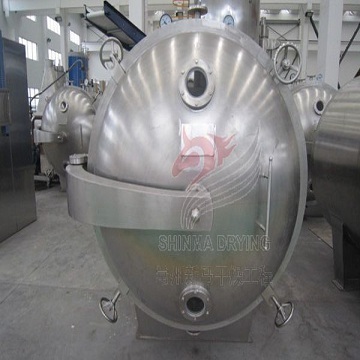 Circular vacuum dryer