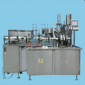 Type sgpw-1/2 with ear spray bottle filling production linkage line