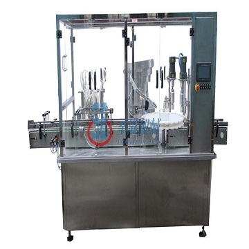 Sggx-8 type 30-500ml syrup filling screw cap machine