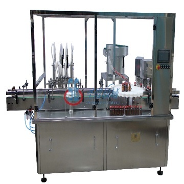 Sggz-8 type 30-100ml oral liquid filling and capping machine