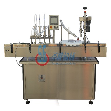 Sggx-4 30-500ml syrup filling screw cap machine