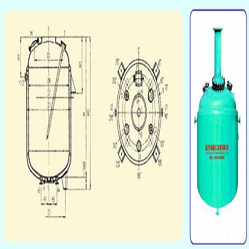 Glass lined open vessel for distillation/F1000-F8000/Brand:HAIXIN