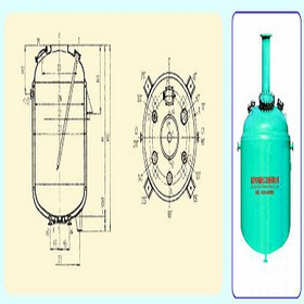 Glass lined open vessel for distillation/F1000-F8000/Brand:HAIXIN